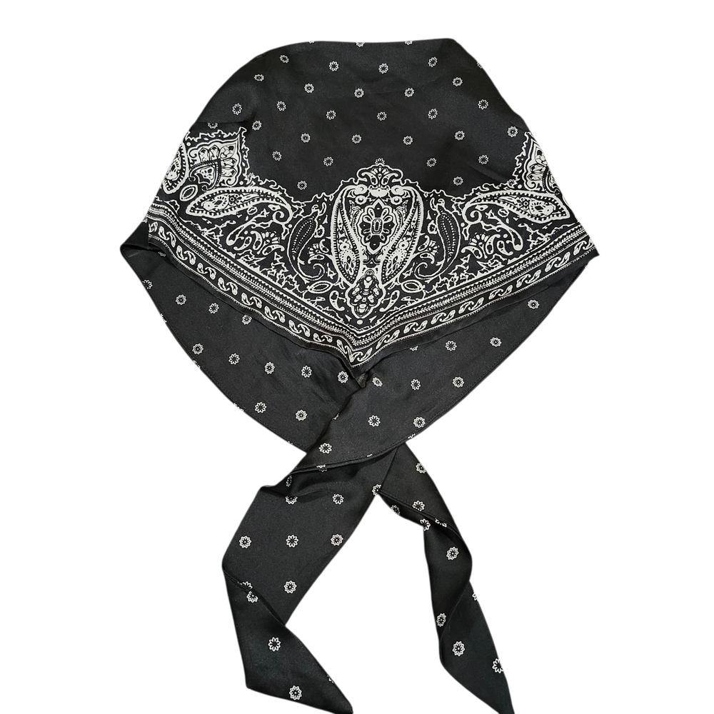 Black Paisley Garage Top